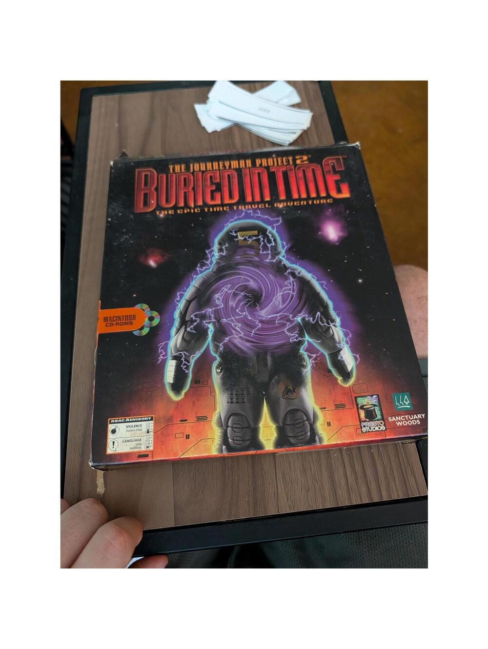 Journeyman Project 2 MAC BIG BOX! 🚀 Time Travel Adventure RARE